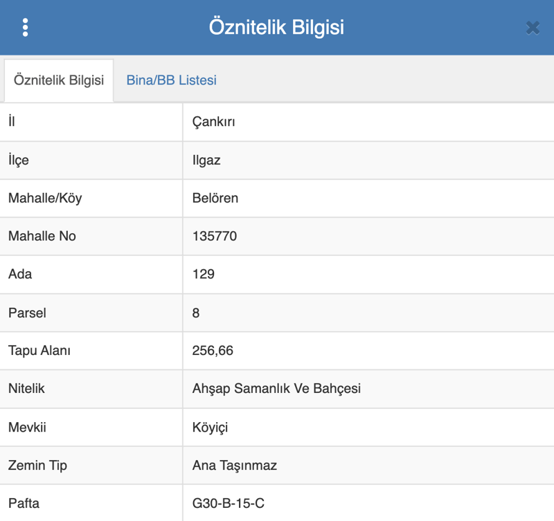 ÇANKIRI ILGAZ'DA 123 M2 SATILIK HİSSELİ ARSA